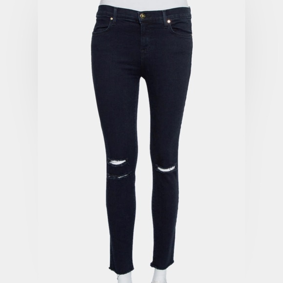 J Brand Cropped Skinny (stretch) Premium Denim Jeans - 26 - Picture 2 of 5